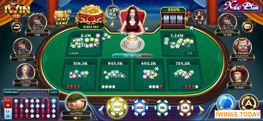 cổng game đổi thưởng iwin