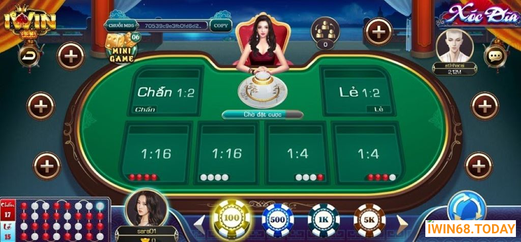Mẹo xóc đĩa luôn thắng tại Iwin 